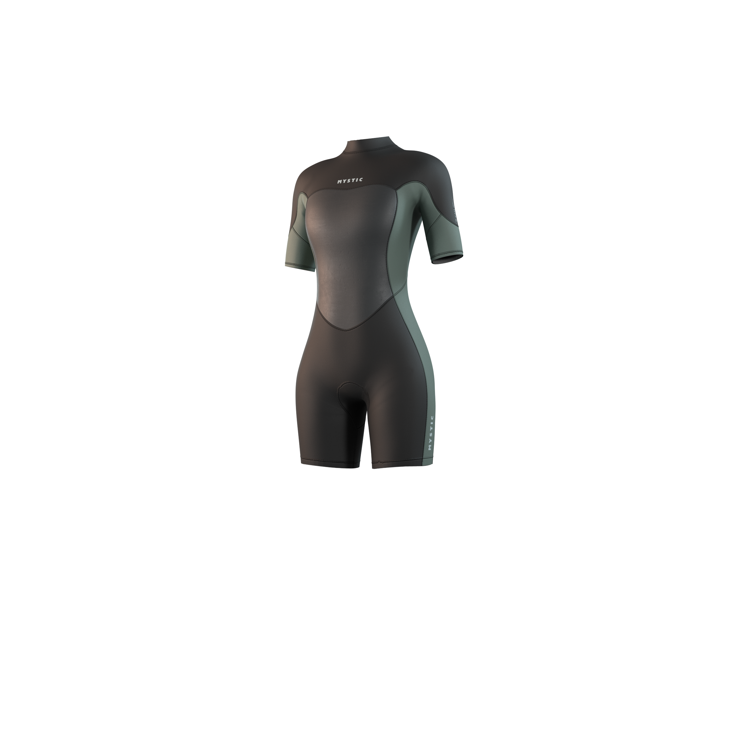 Mystic Brand Shorty 3/2mm Bzip combinaison femme stretch