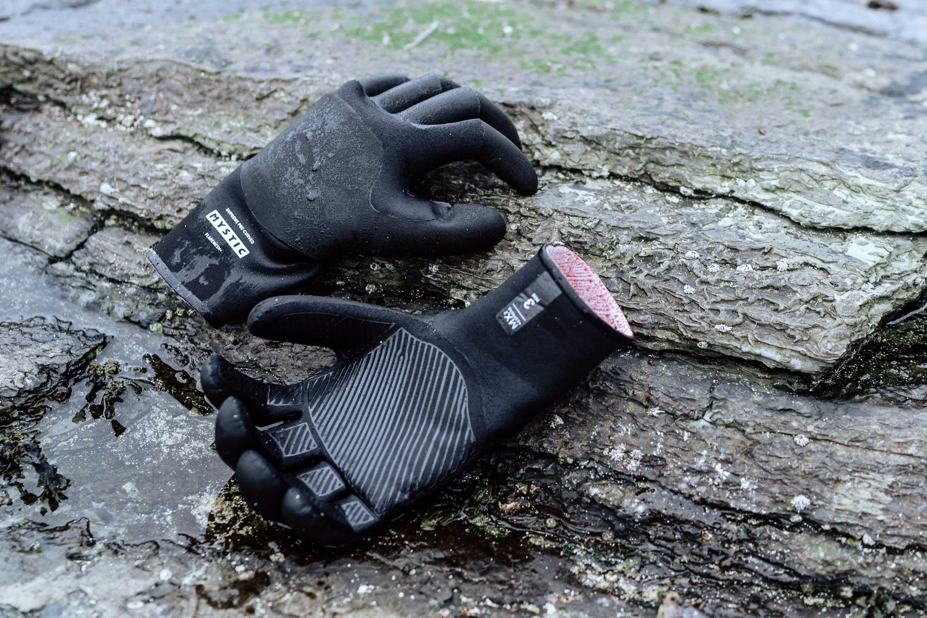 Mystic Roam Gants Néoprène 3mm 5 Doigts Noir