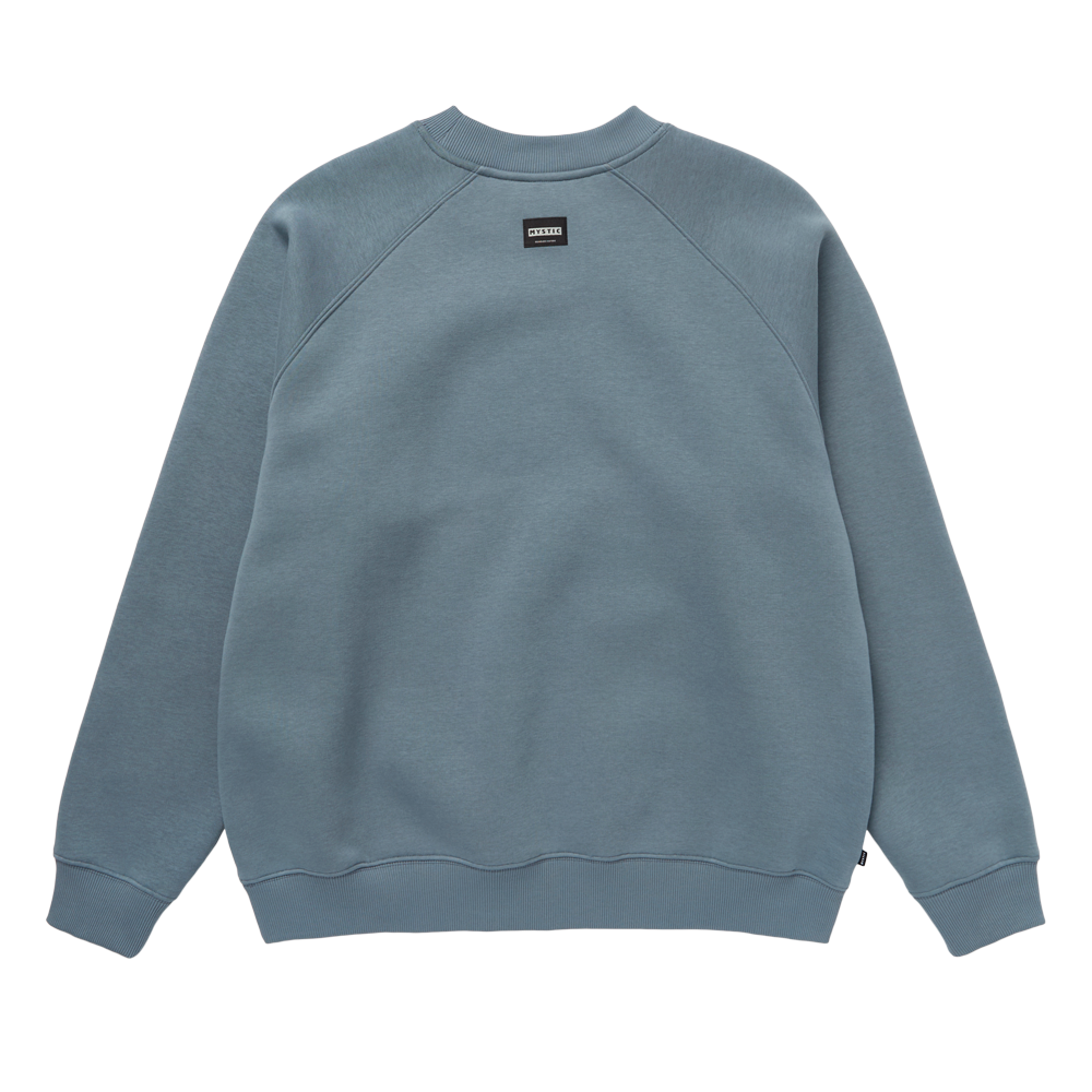 Mystic Enroute Crew sweat M noir molleton épais