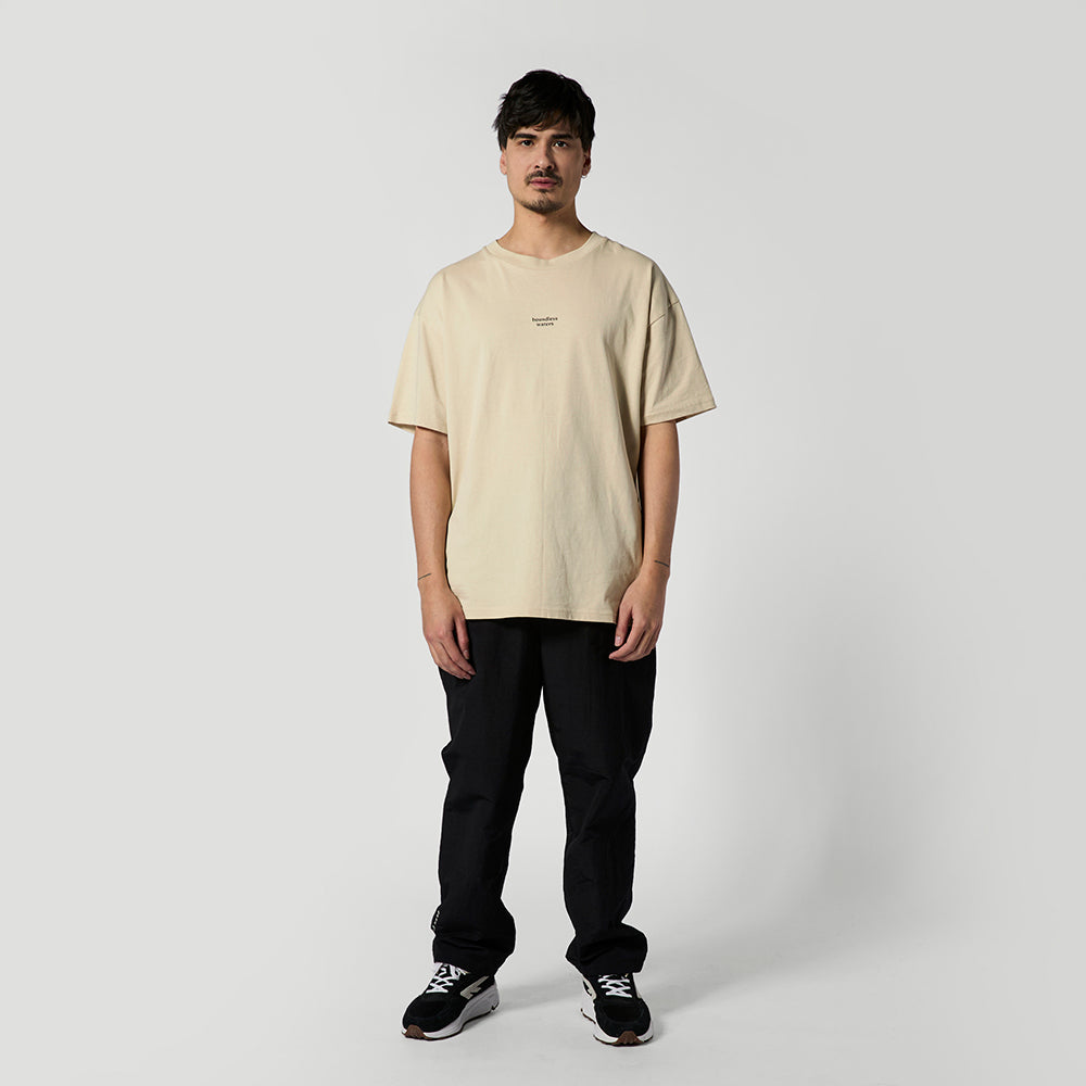 Mystic Source Tee t-shirt sable oversize coton