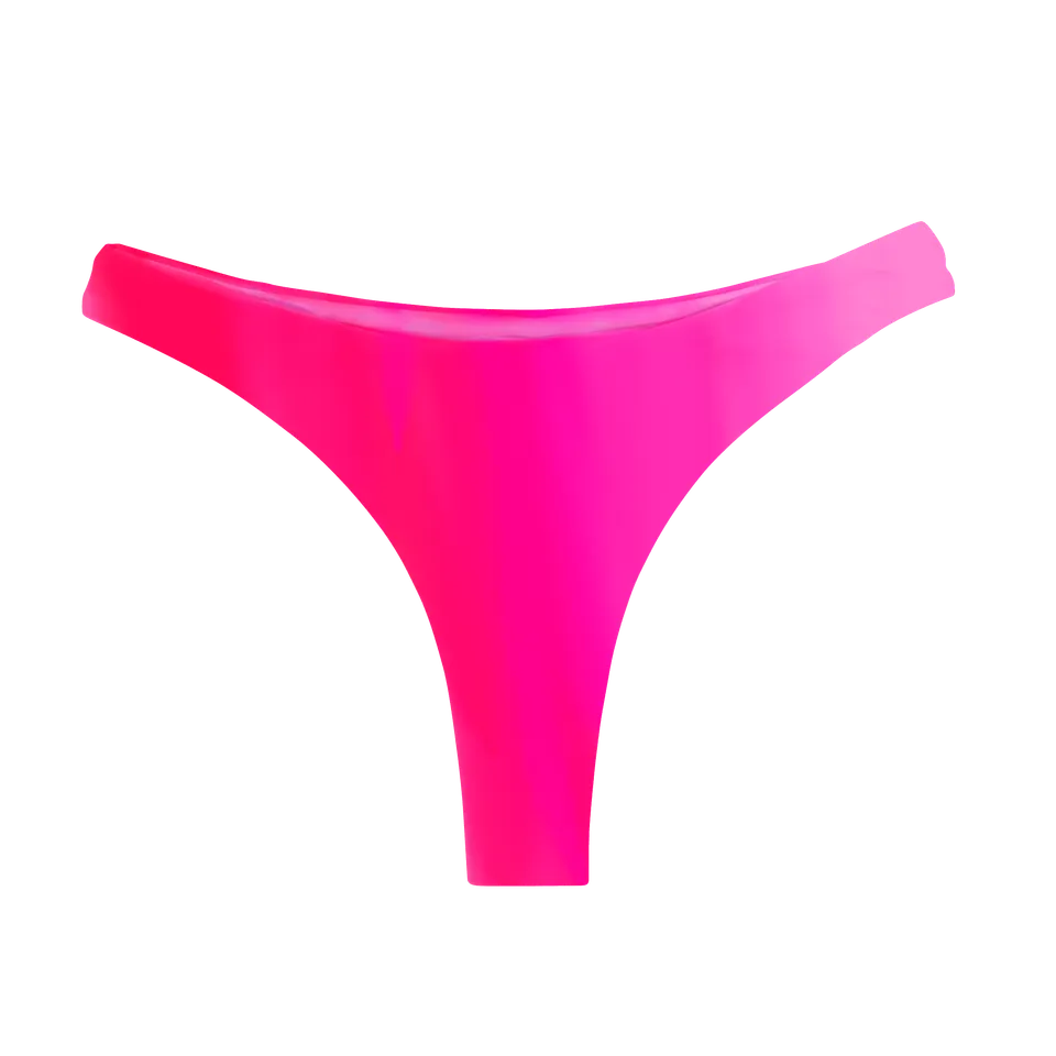 Mystic Bruna Bikini bas tanga femme corail cheeky