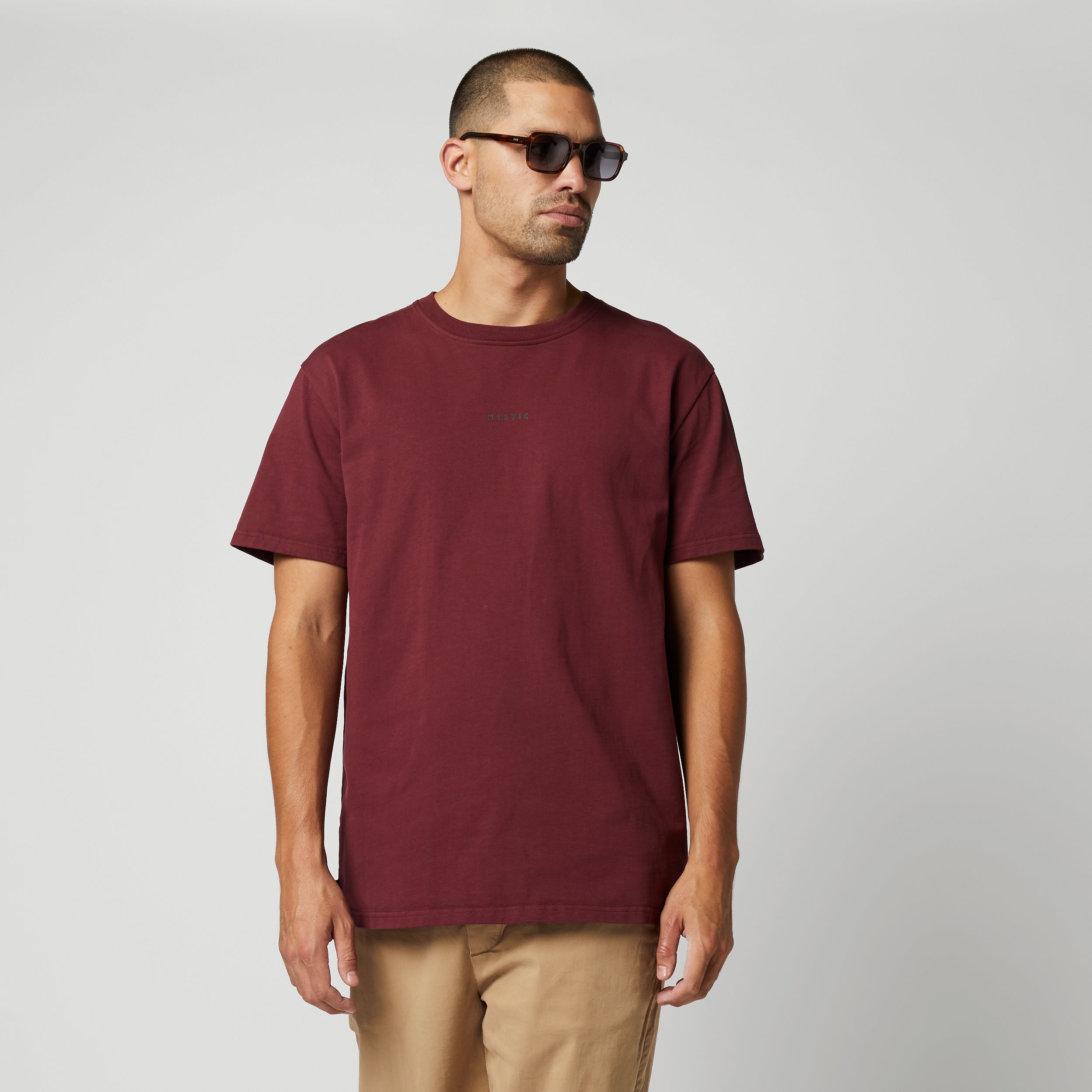 Mystic The Staple Tee t-shirt homme 250gsm régulier