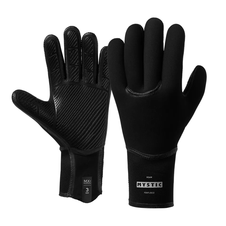 Mystic Roam 3mm gants néoprène 5 doigts M noirs
