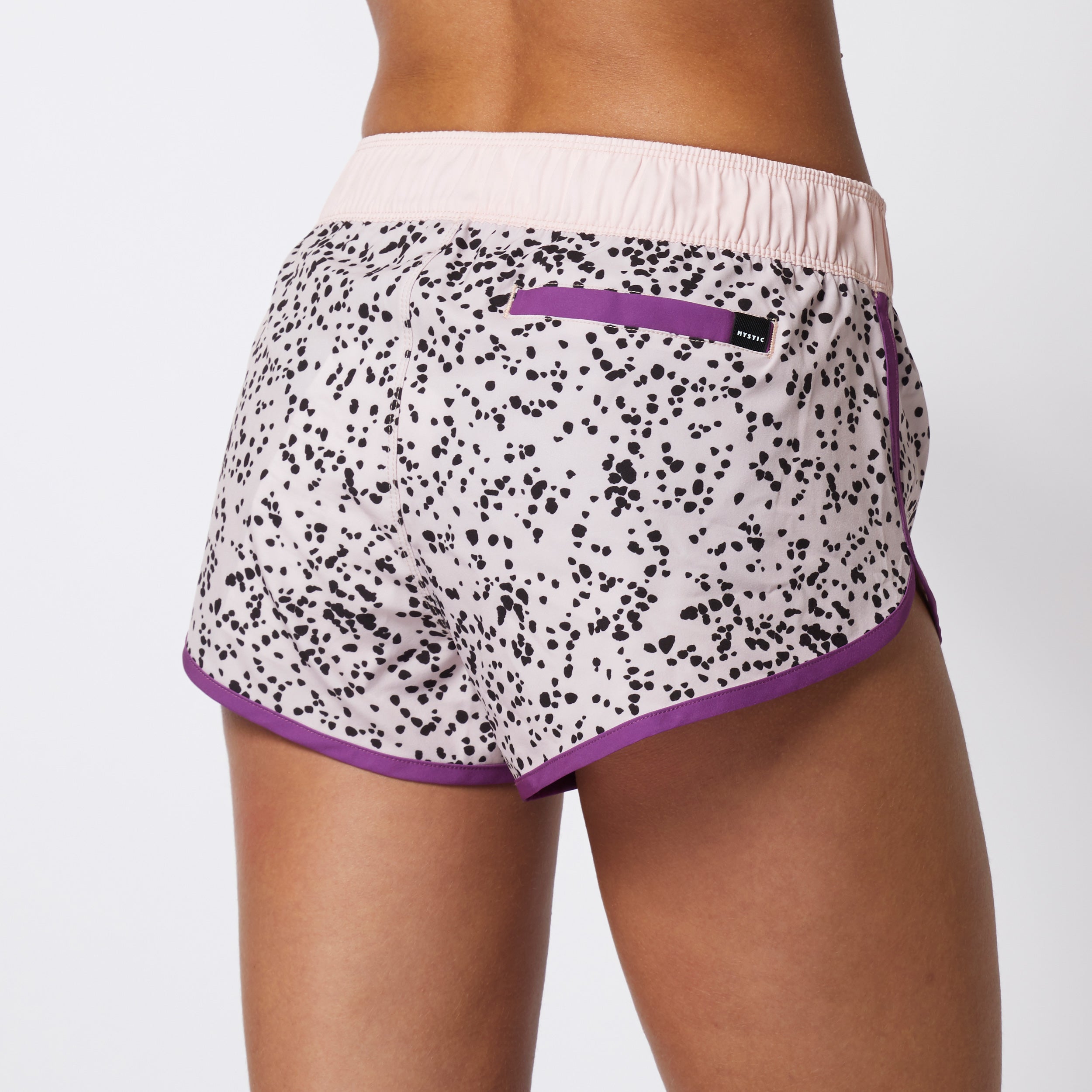 Mystic Roar boardshort femme extra-court rose amancher