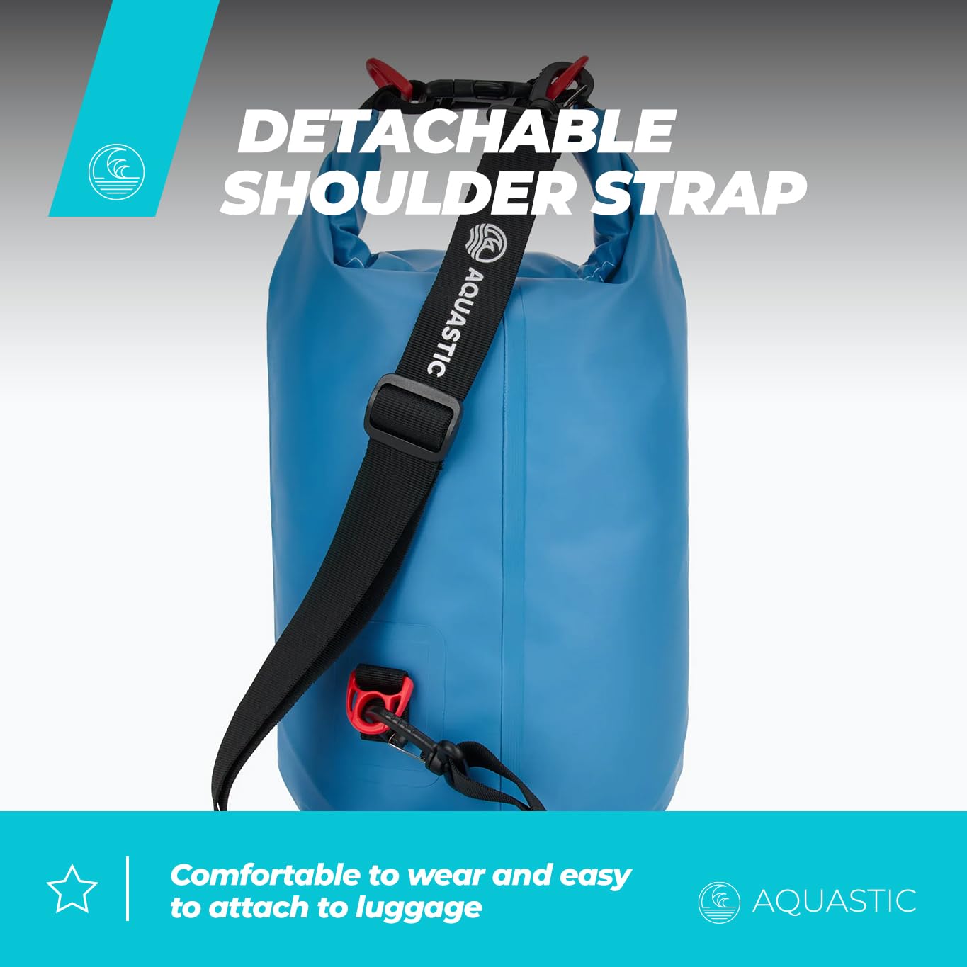 AQUASTIC Sac Étanche 8 L PVC dry bag kayak