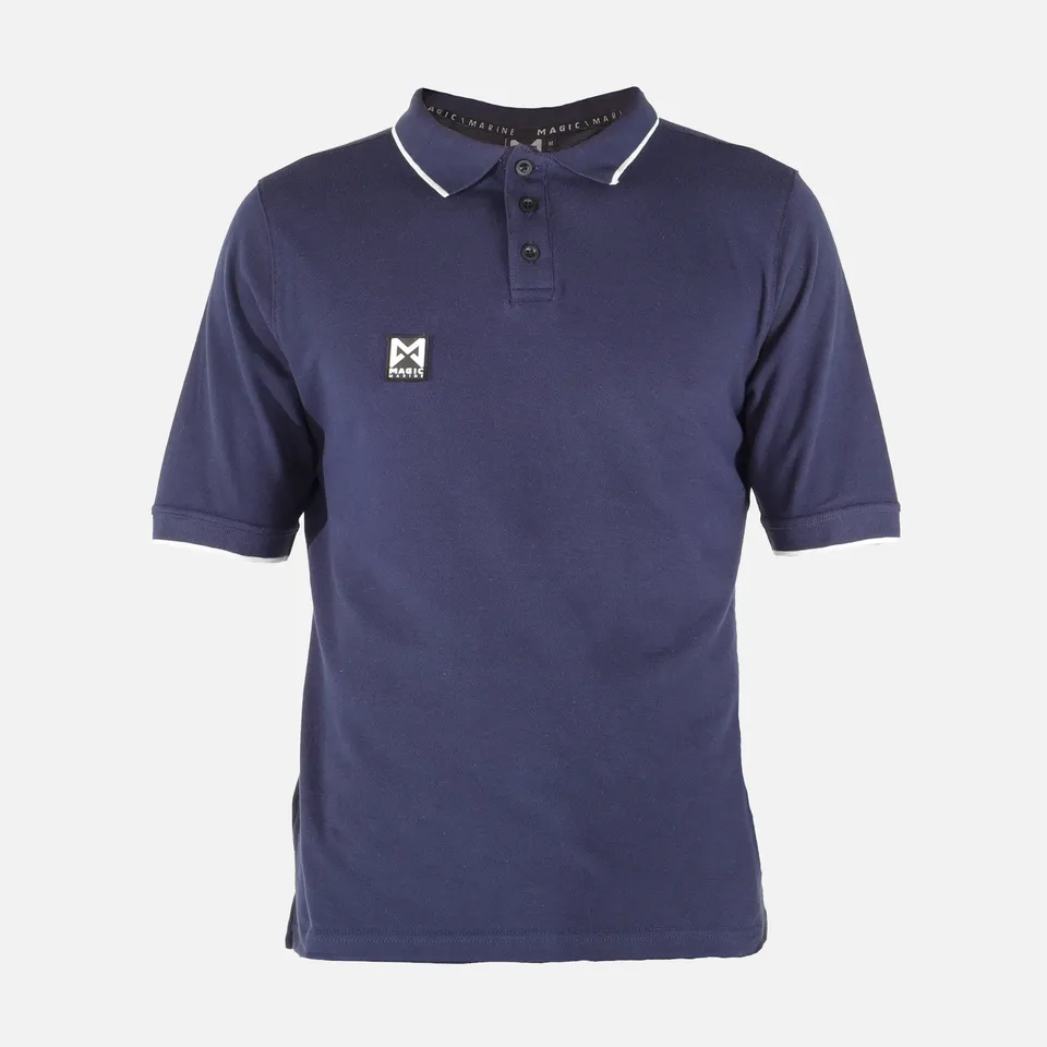 Magic Marine Drift Polo polo bleu nuit piqué