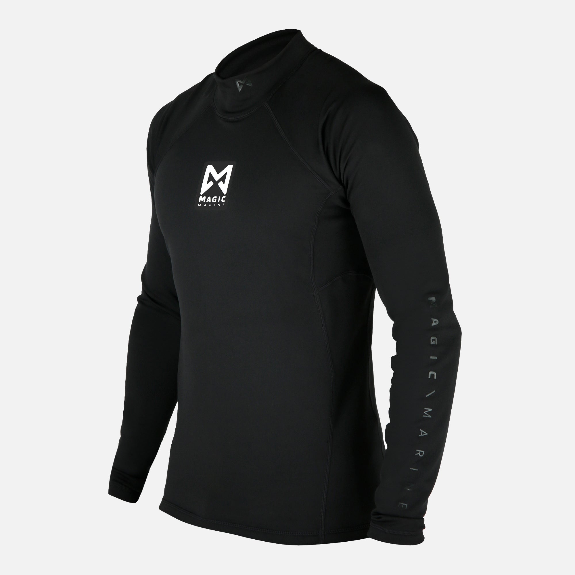 Magic Marine Bipoly Vest L/S top thermique noir manches longues