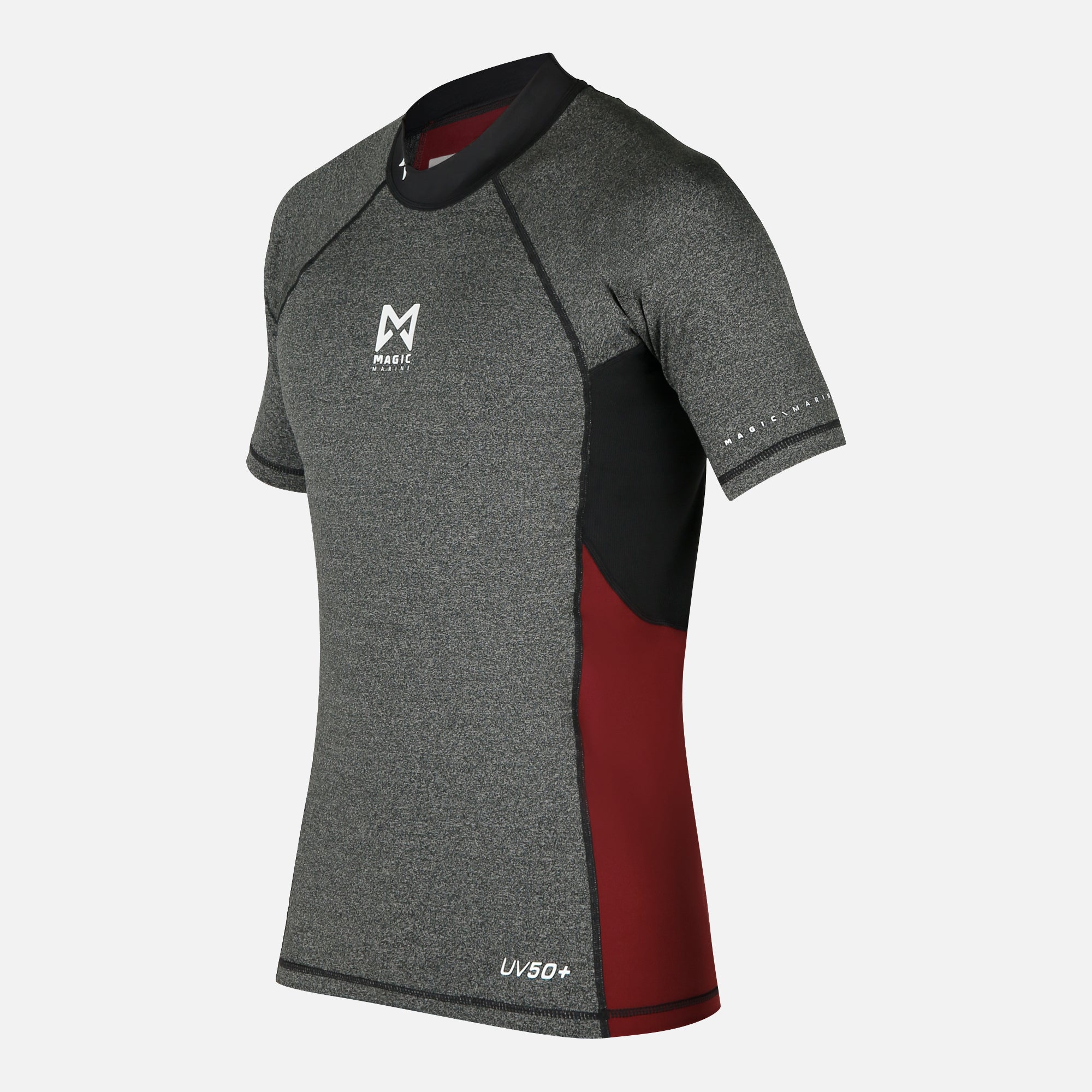 Magic Marine Energy Rashvest S/S Lycra Rouge Anti-UV