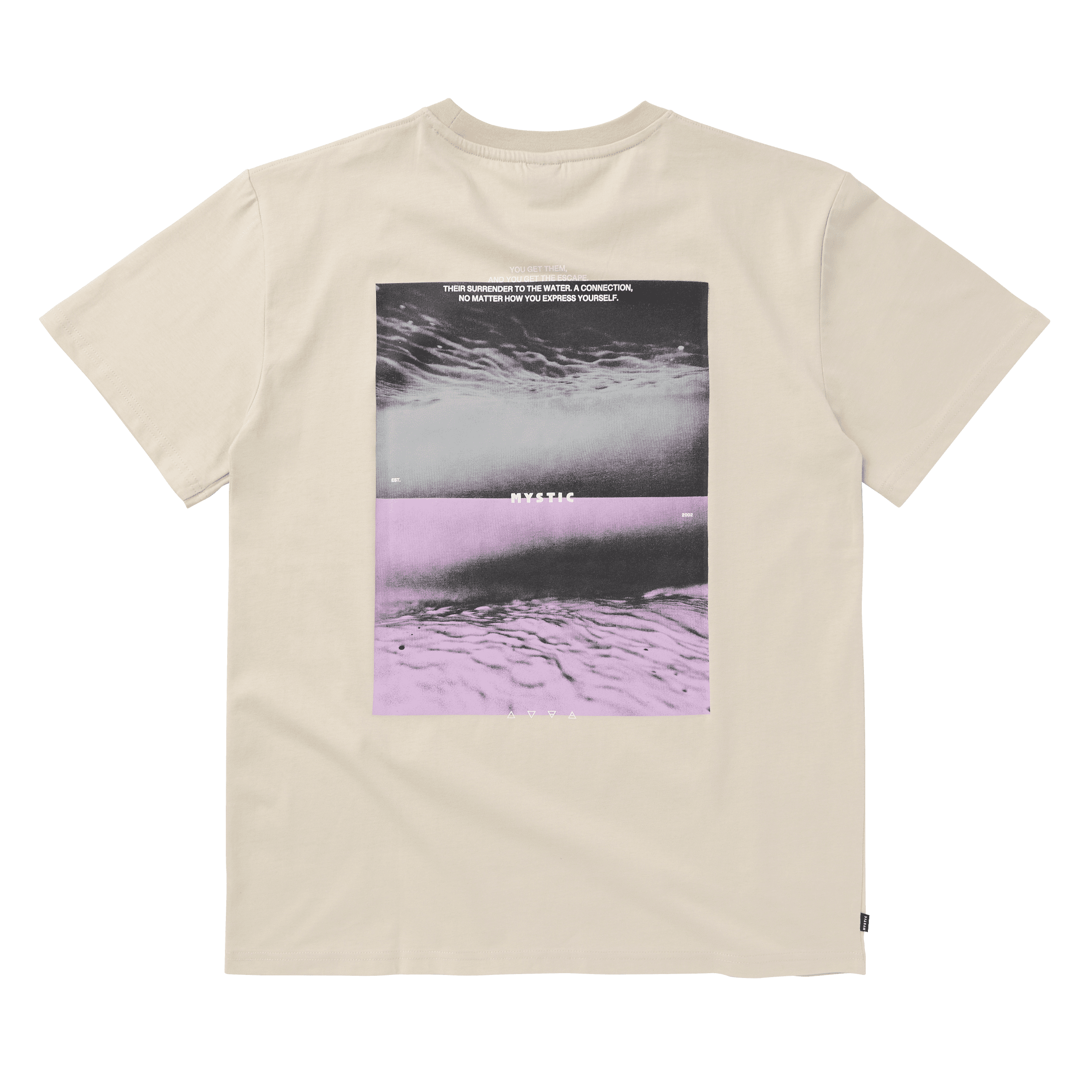 Mystic Region Tee t-shirt homme coton Sand