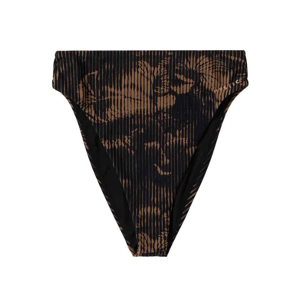 Mystic Flashback bas de bikini taille haute violet