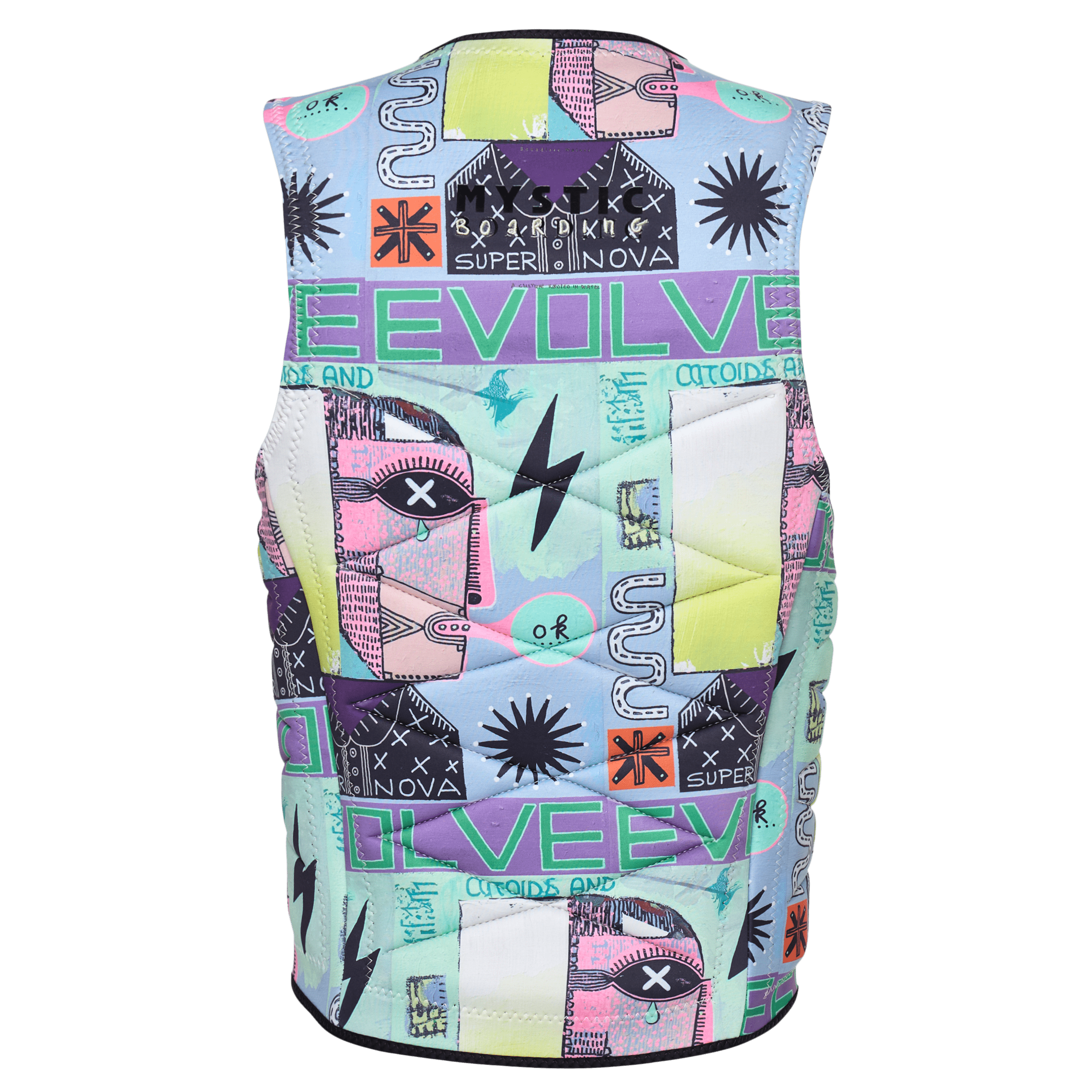 Mystic Outlaw Impact Vest Fzip Wake gilet homme