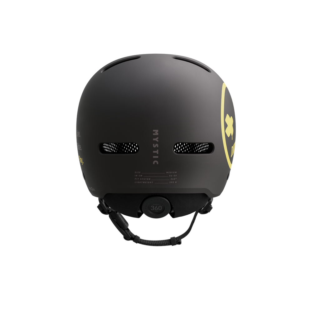 Mystic Vandal Pro Casque Dirty Habits Noir Jaune