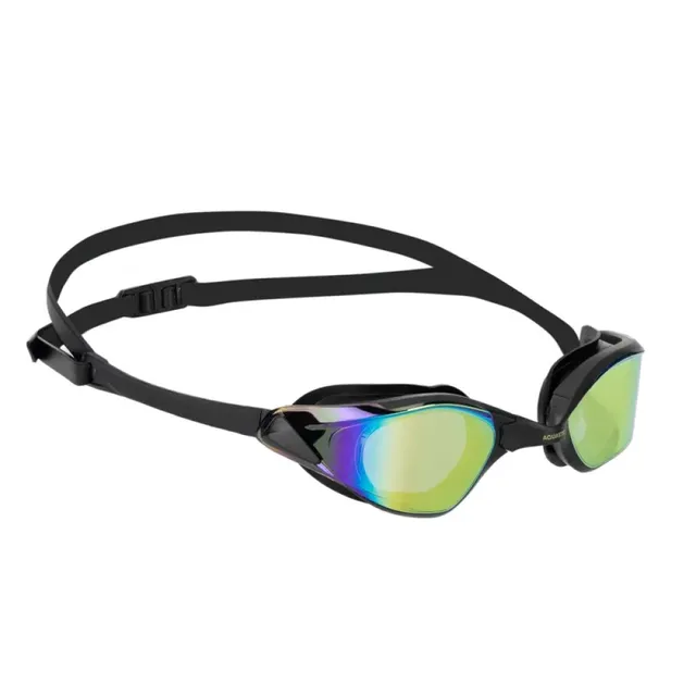 AQUASTIC Micta lunettes natation compétition noir miroir
