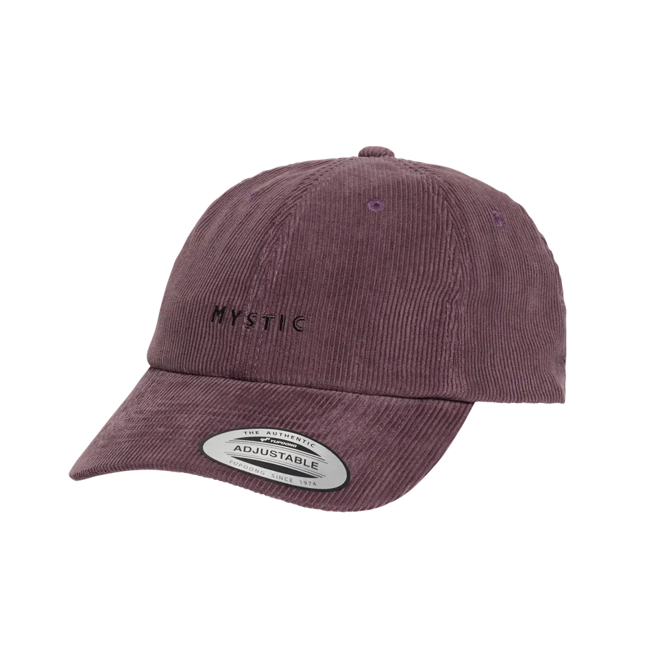 Mystic Corduroy Cap casquette velours côtelé mixte