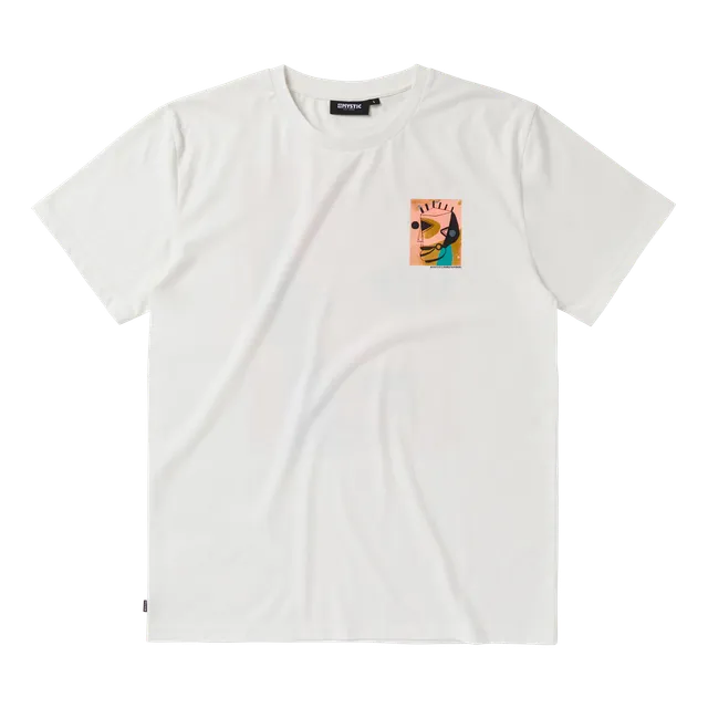 Mystic Joshua Tee t-shirt coton bio noir coupe relax