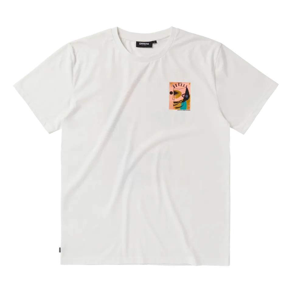 Mystic Joshua Tee t-shirt coton bio noir coupe relax