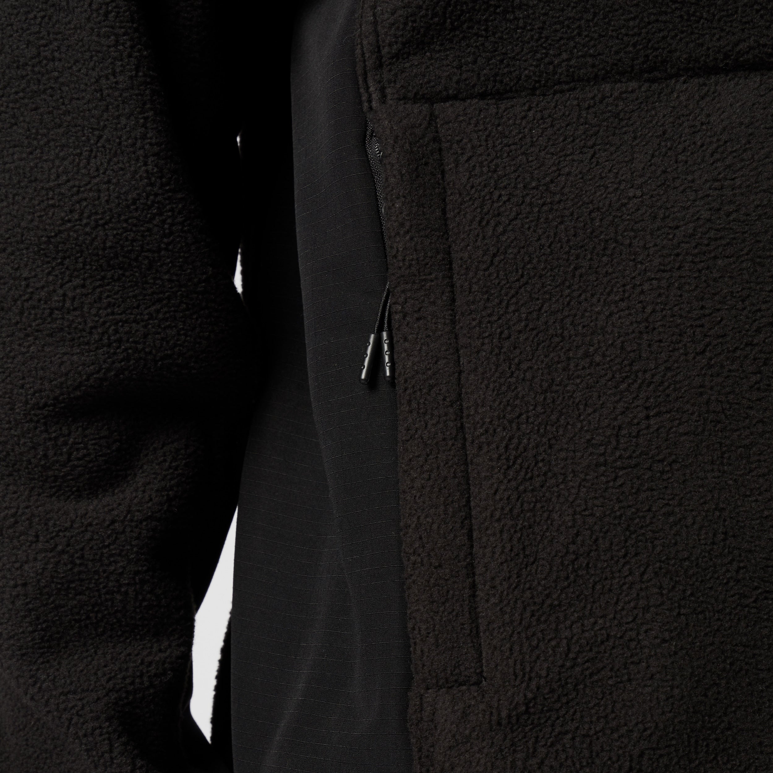 Mystic DTS Fleece Zip Thru sweat zippé noir déperlant