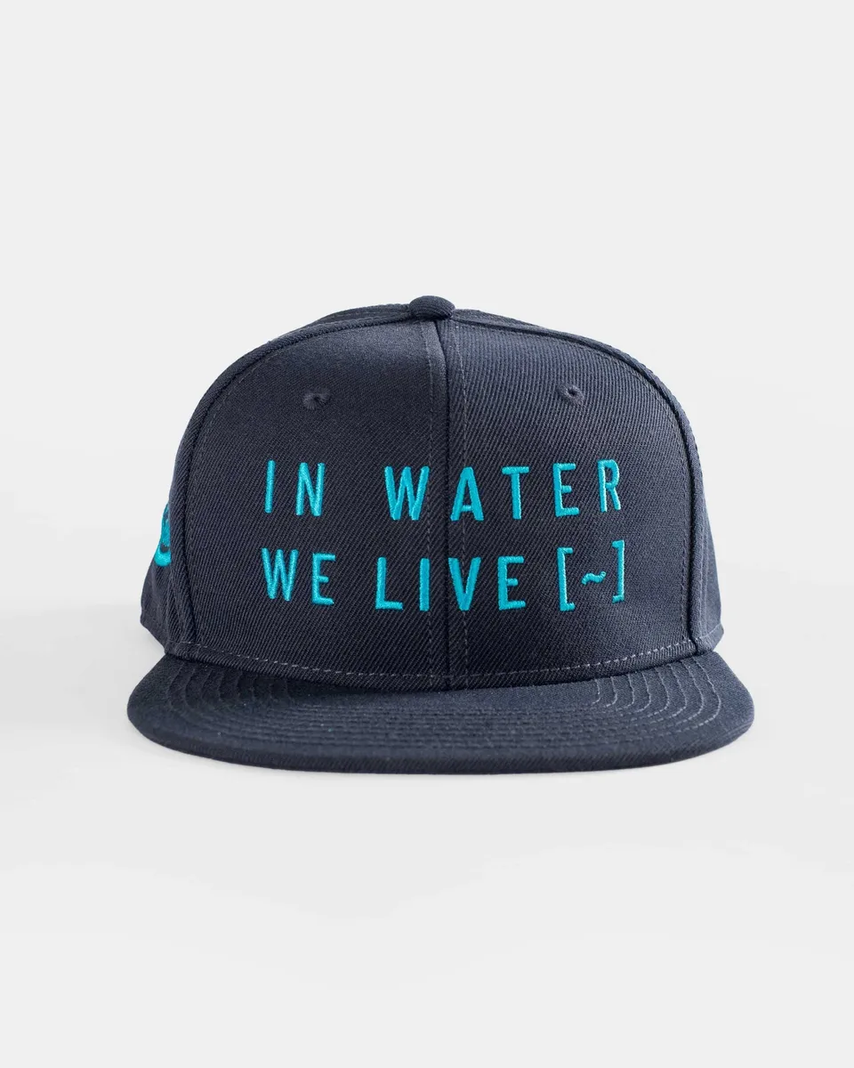 HIKO Free Rivers Fund casquette navy rivières