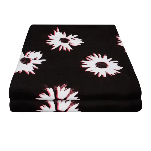 Mystic Towel Quickdry serviette noir blanc