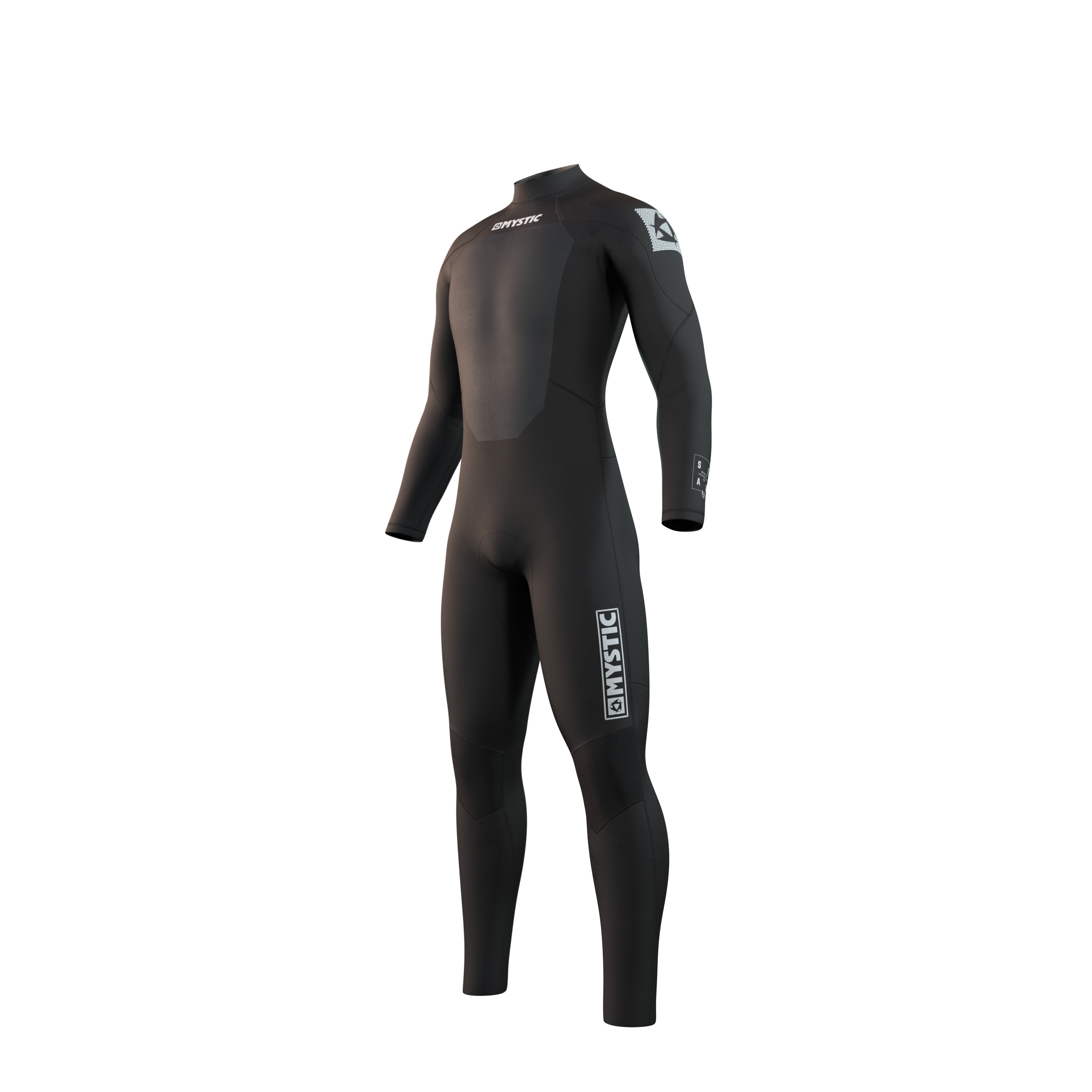 Mystic Star 4/3mm combinaison homme zip dos bleue