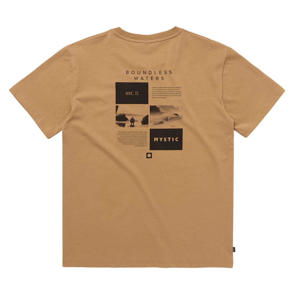 Mystic Trifecta Tee t-shirt blanc coton