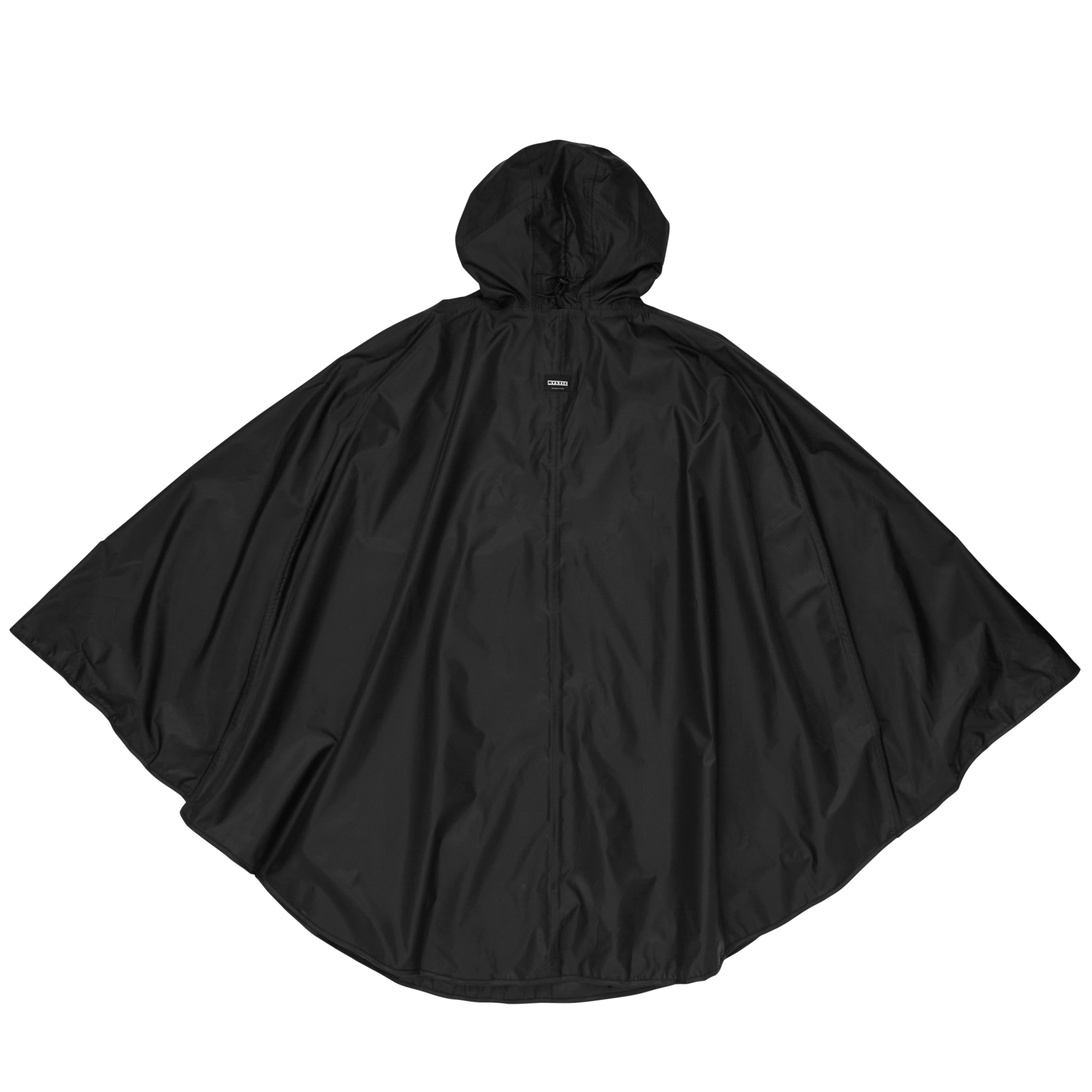 Mystic Rain Poncho poncho pluie S/M noir recyclé