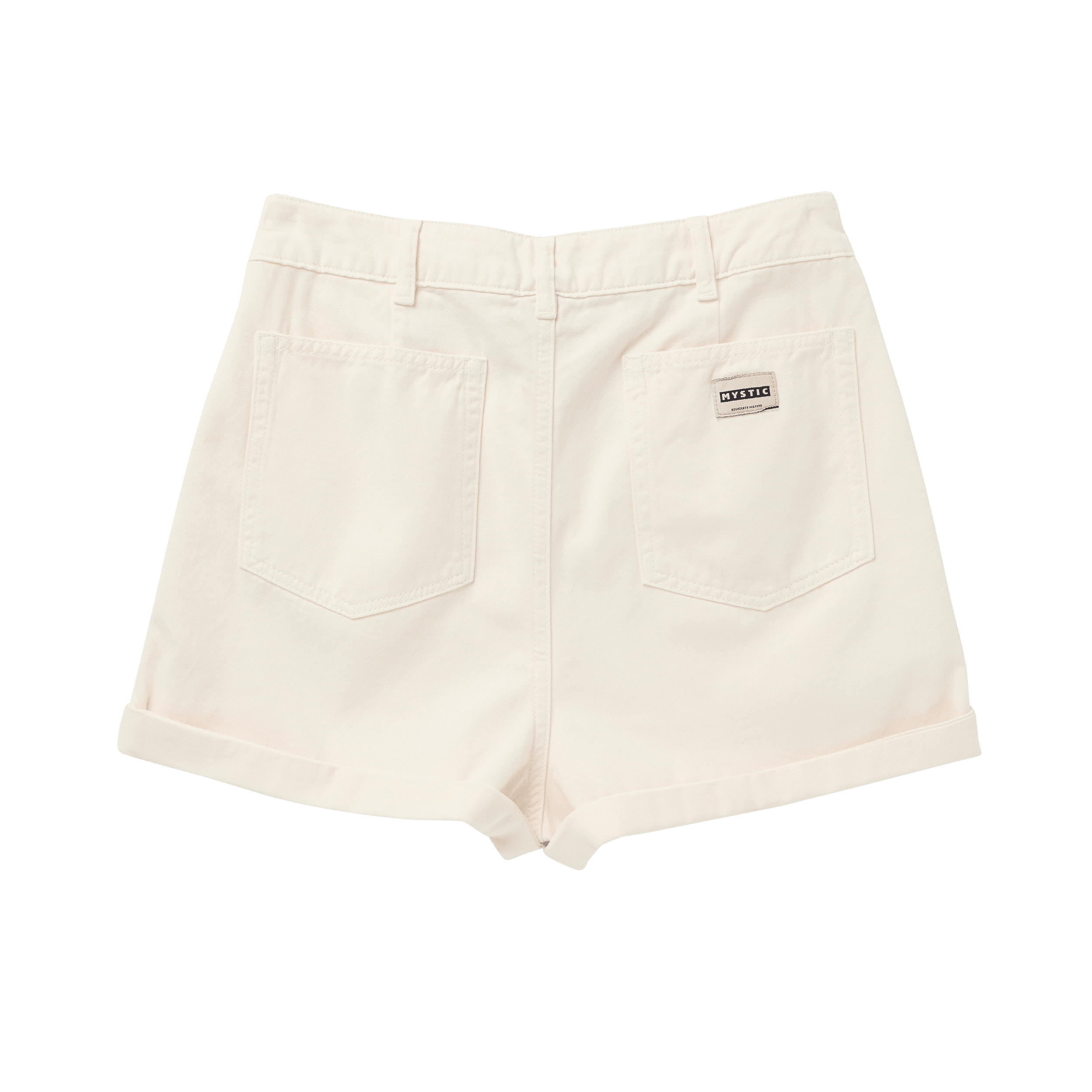 Mystic Island Short short femme taille haute coton