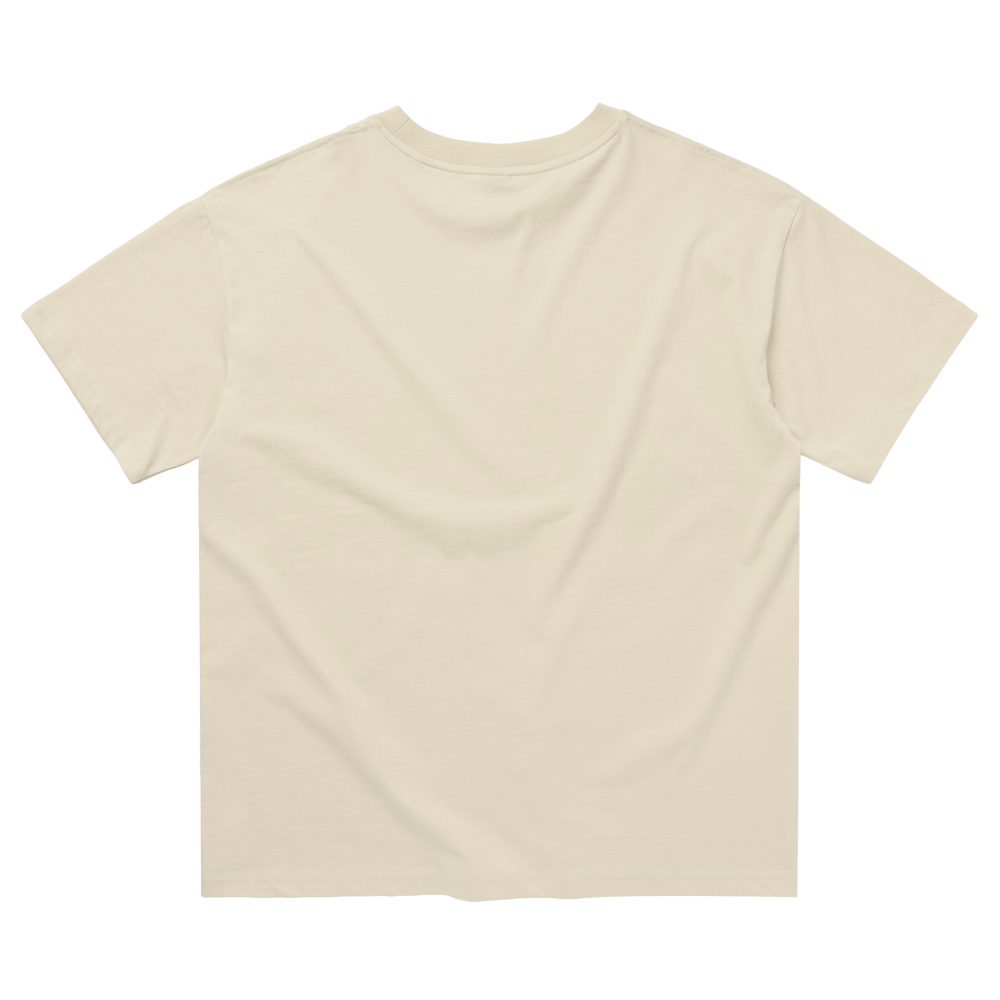 Mystic Source Tee t-shirt sable oversize coton