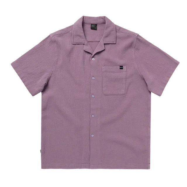Mystic Last Light chemise homme blanc cassé L coton poche