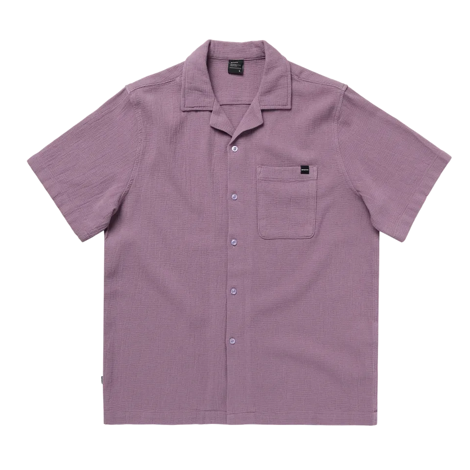 Mystic Last Light chemise homme blanc cassé L coton poche