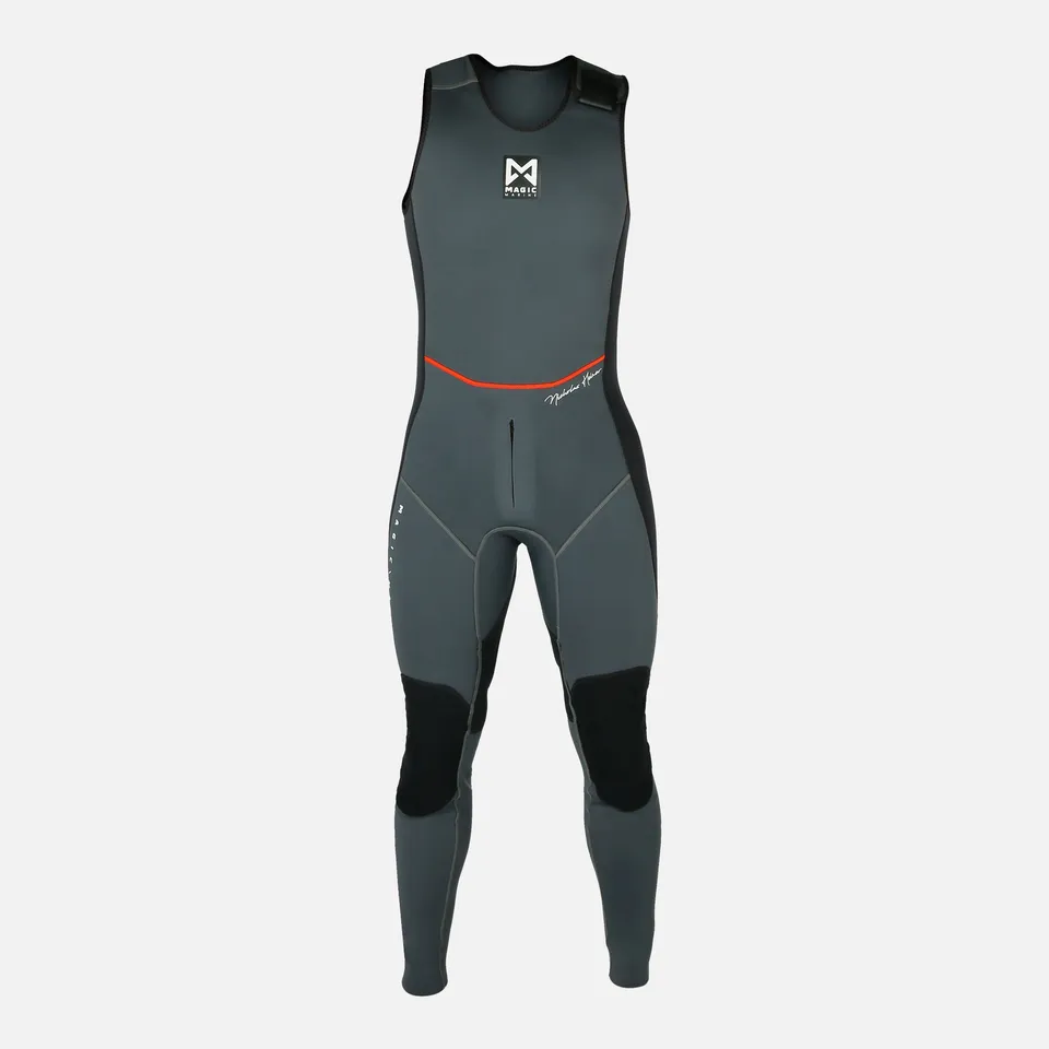 Magic Marine Horizon long john 3/2mm gris foncé