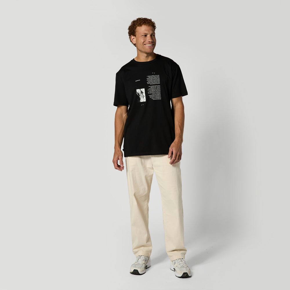 Mystic Collective Tee t-shirt noir coton