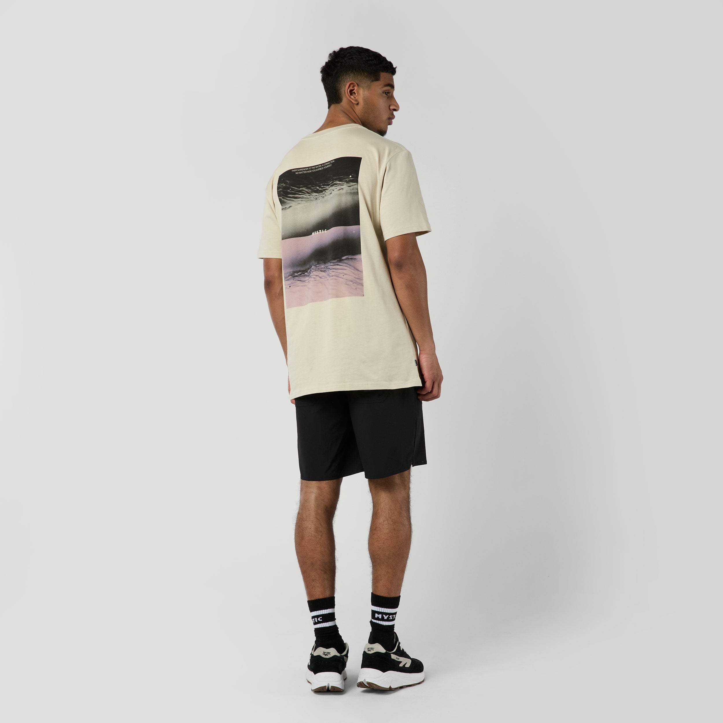Mystic Region Tee t-shirt homme coton Sand