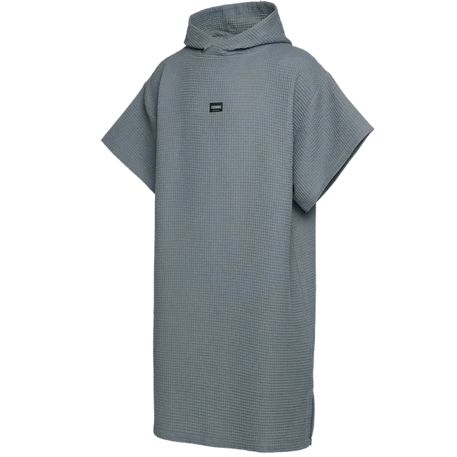 Mystic Waffle poncho surf coton sable séchage rapide