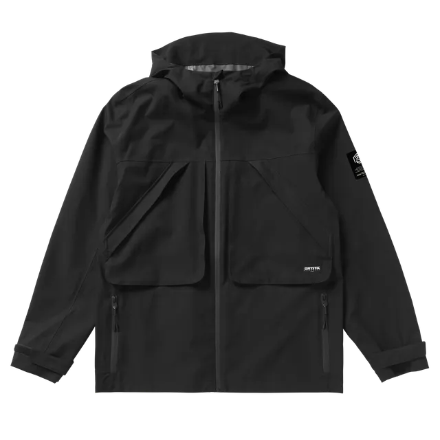 Mystic DTS veste pluie imperméable noire 10k