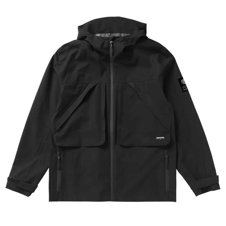 Mystic DTS veste pluie imperméable noire 10k
