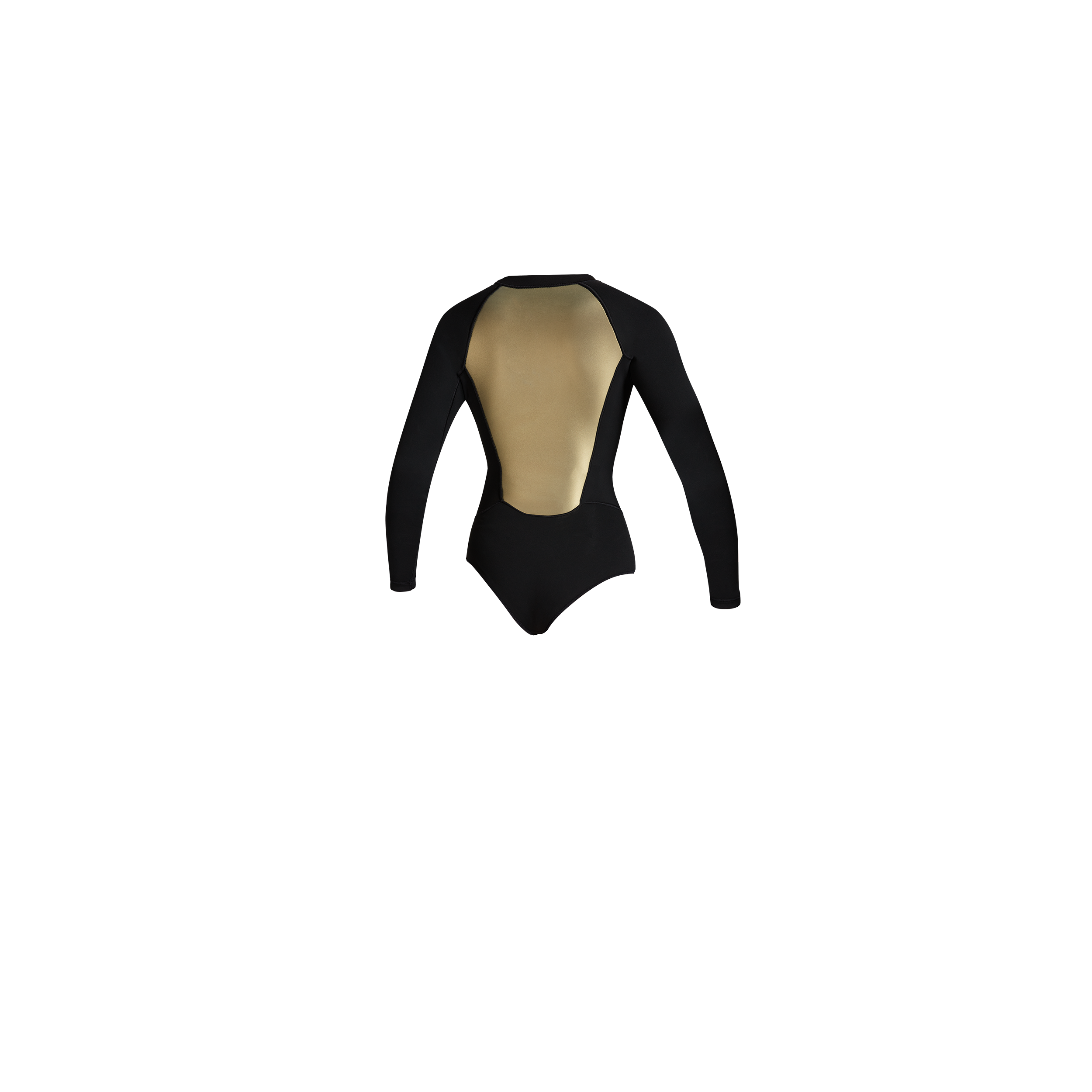 Mystic Sway Shorty 2/2mm longarm combi femme M noire doré