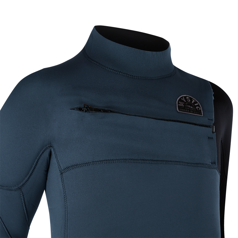 Mystic Marshall Fullsuit 5/3mm Fzip combinaison junior bleu nuit