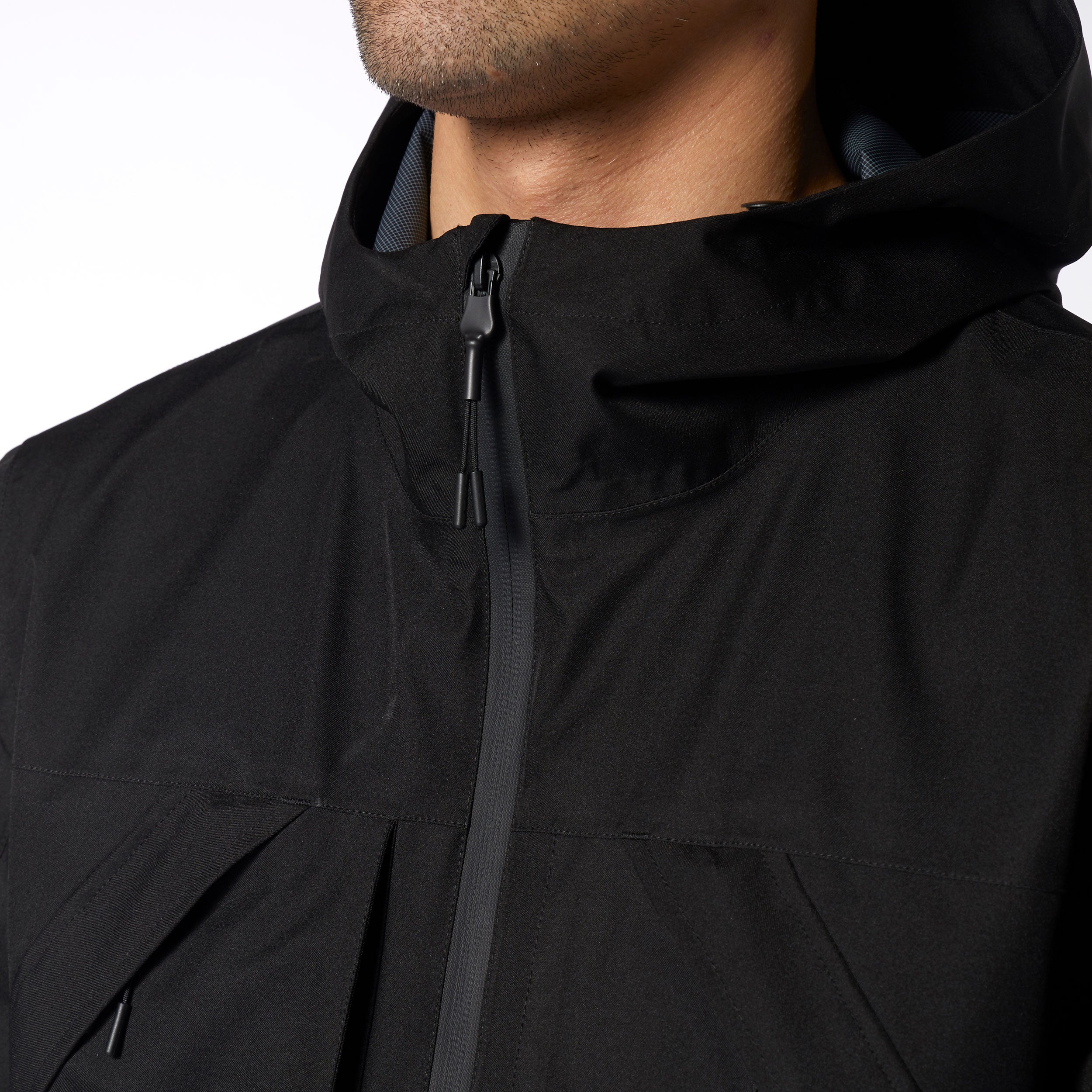 Mystic DTS veste pluie imperméable noire 10k