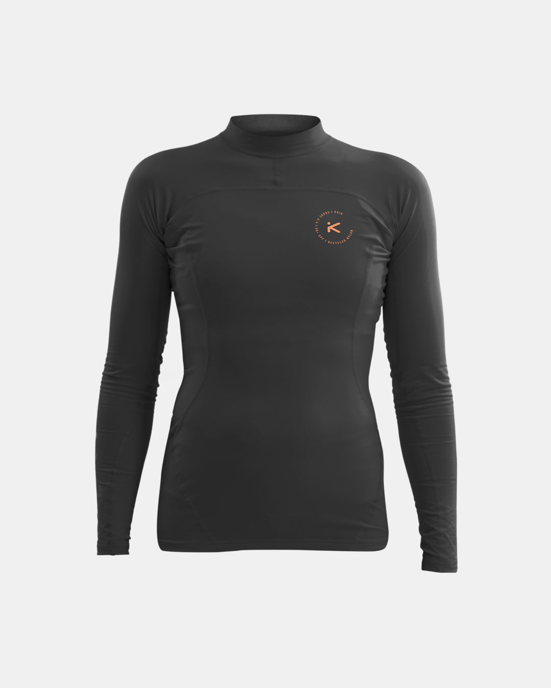HIKO Shade V4 t-shirt femme anti-UV ash black