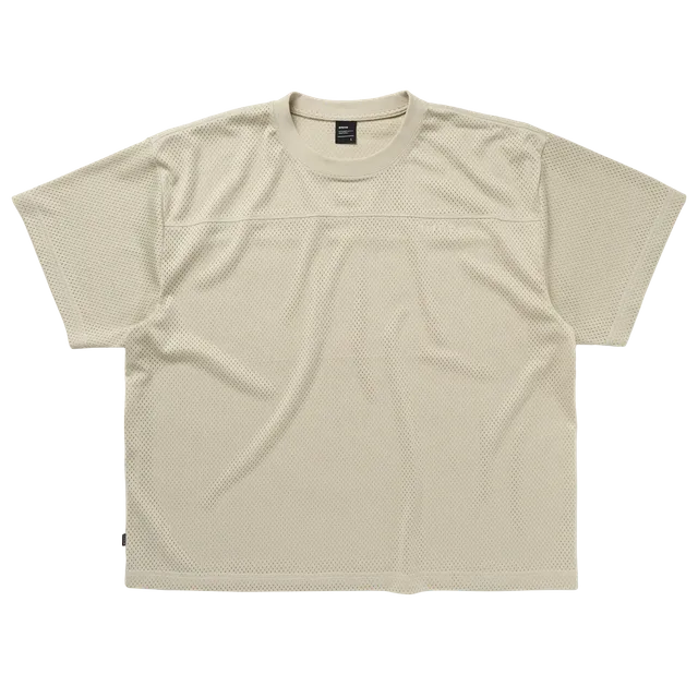 Mystic Relay Tee Sand t-shirt mesh respirant