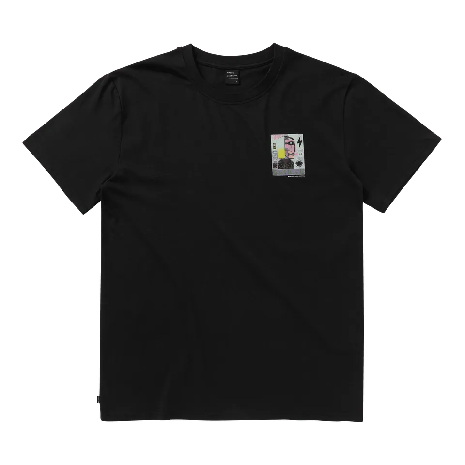 Mystic Groove Tee t-shirt noir coton