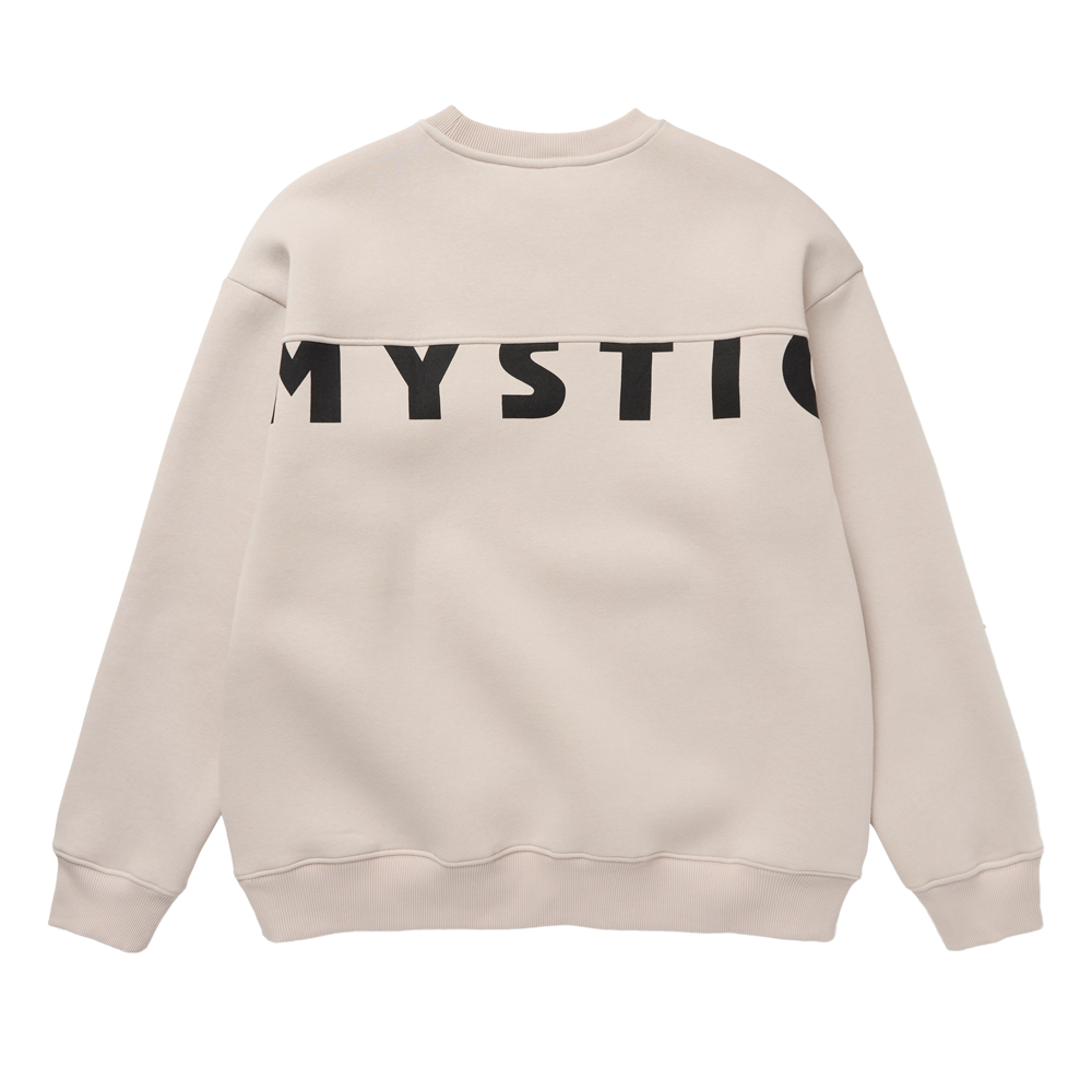 Mystic Profile Crew sweat coton noir