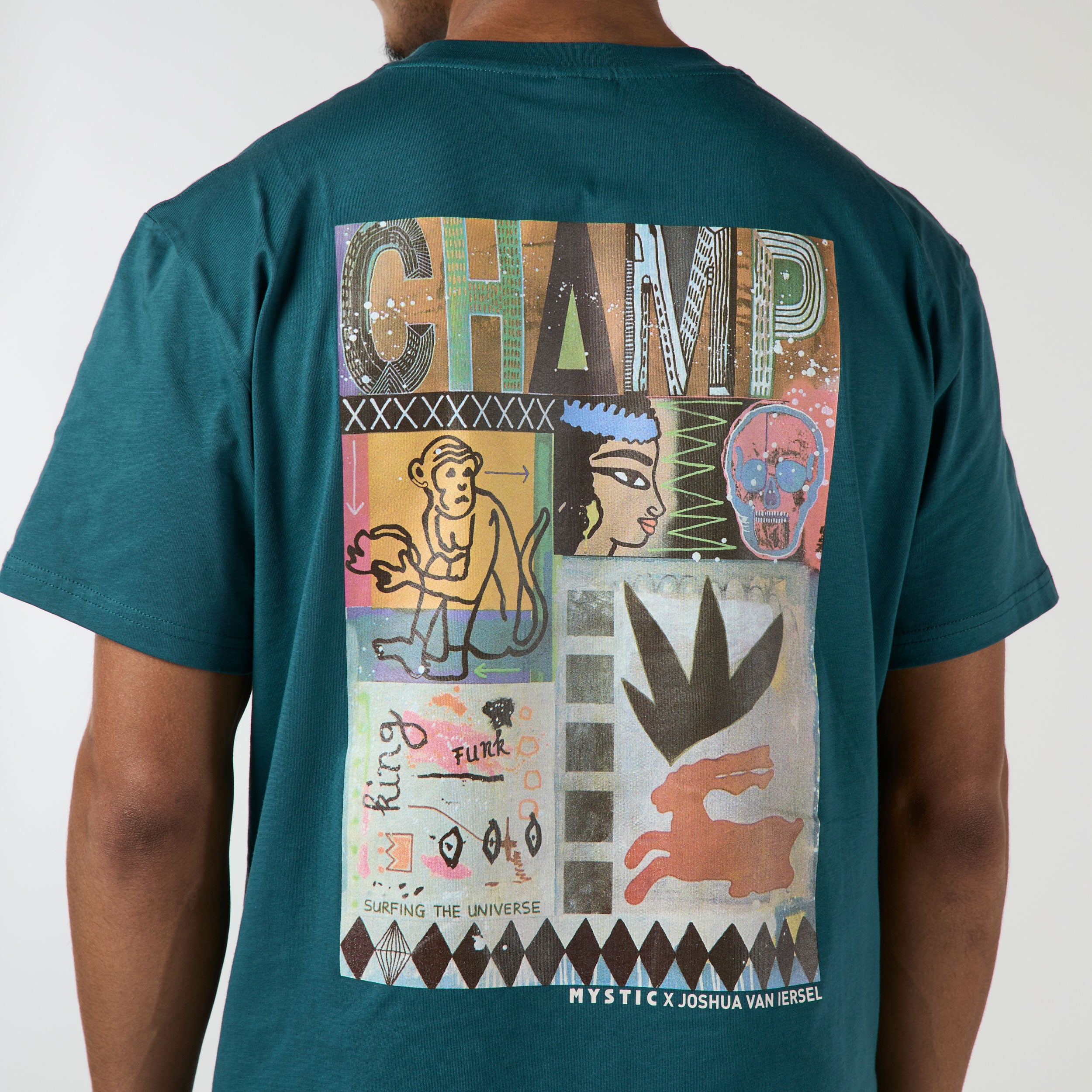 Mystic Funk Tee t-shirt blanc coton artistes