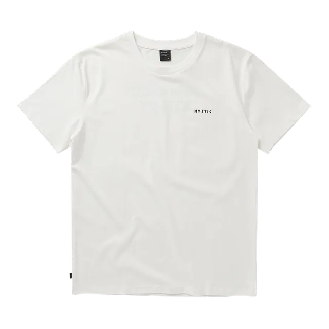 Mystic Enroute T-shirt Blanc Cassé Coupe Oversize