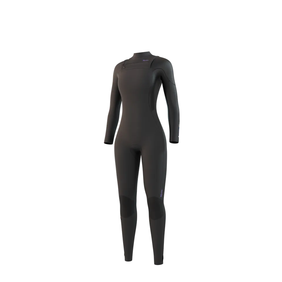 Mystic Jayde Fullsuit 4/3mm combinaison femme noir chaude