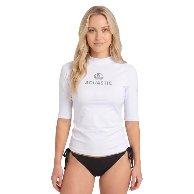 AQUASTIC Rimos t-shirt UV femme S manches courtes rose
