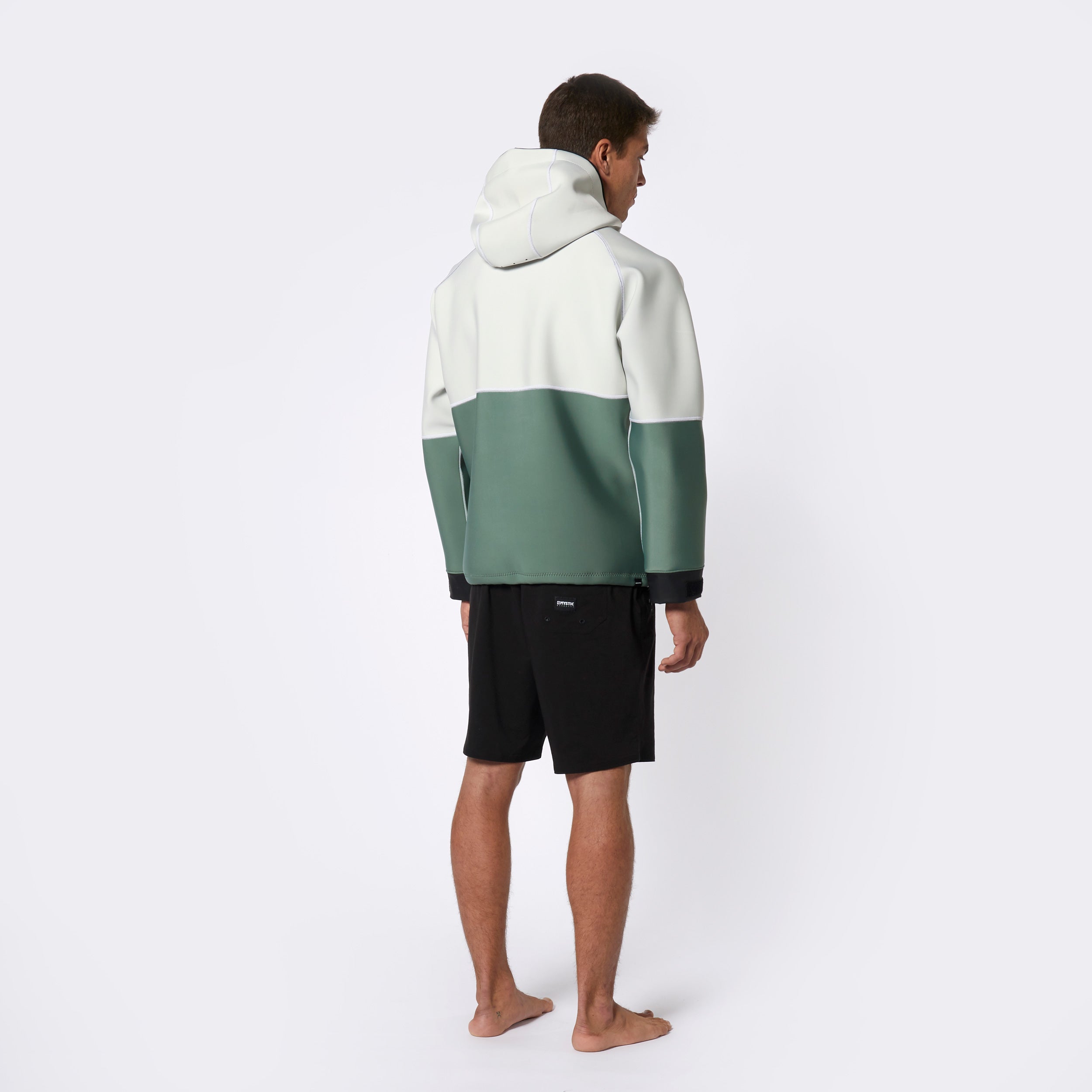 Mystic Fury Hoodie 3/2mm veste néoprène noir