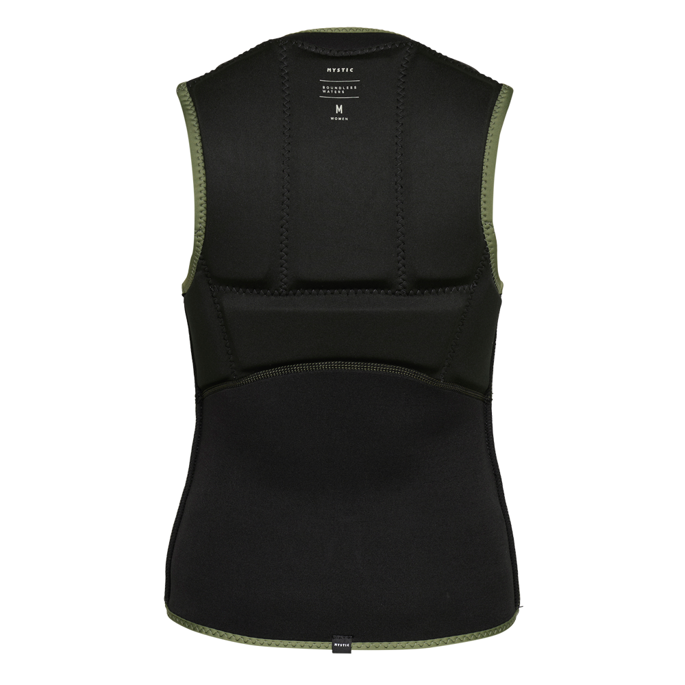 Mystic Star Impact Vest Fzip gilet femme noir