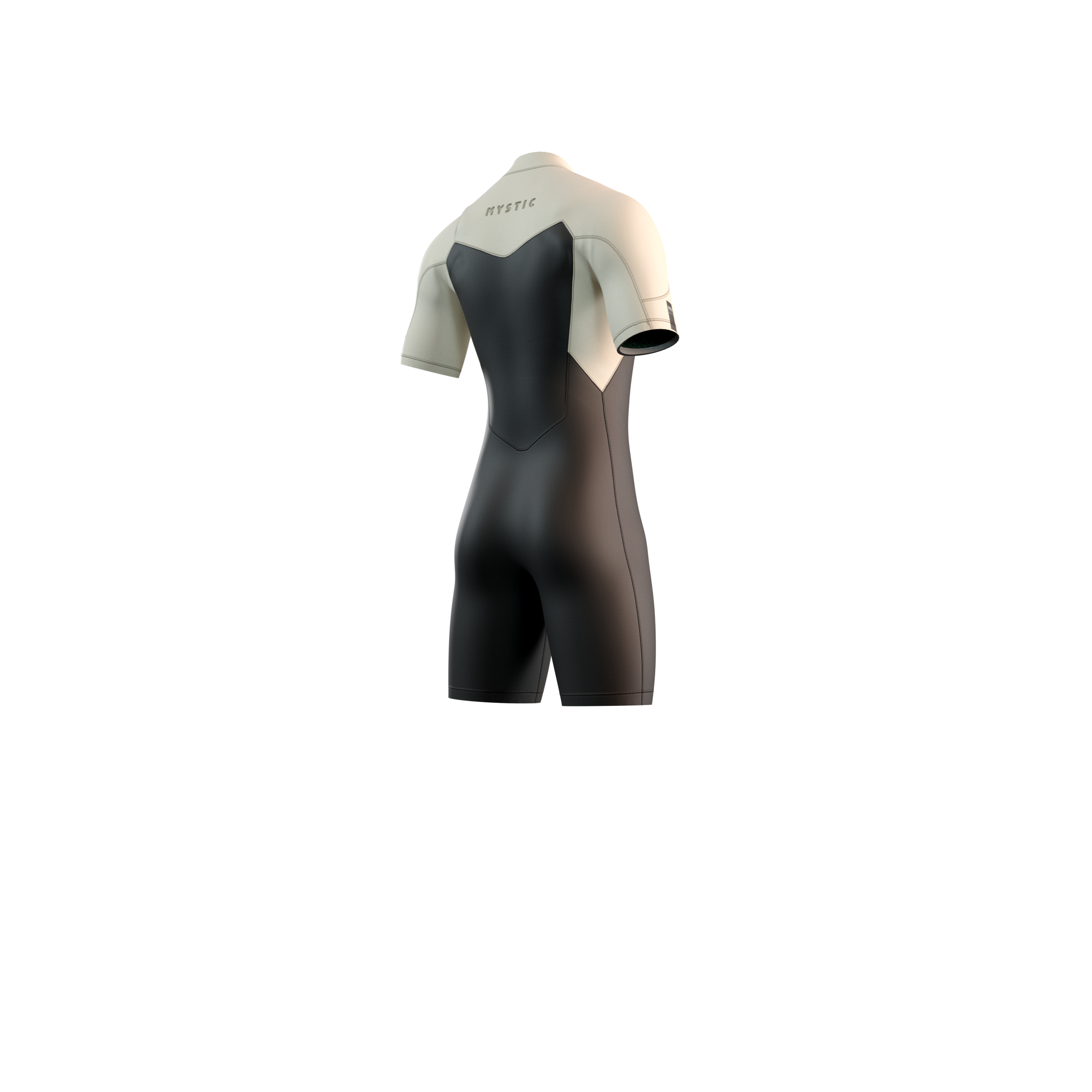 Mystic Motion 3/2mm Fzip shorty néoprène homme noir